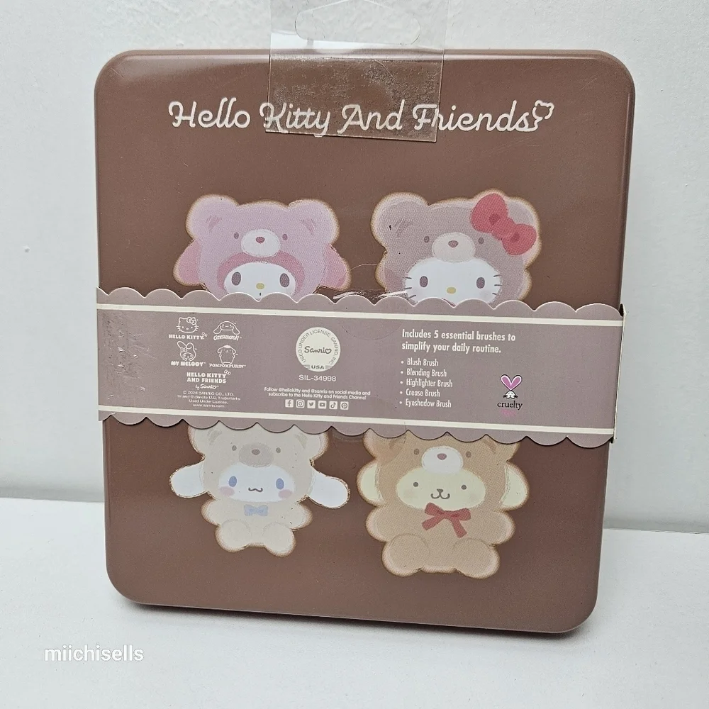 Sanrio Makeup Brush Set Mini